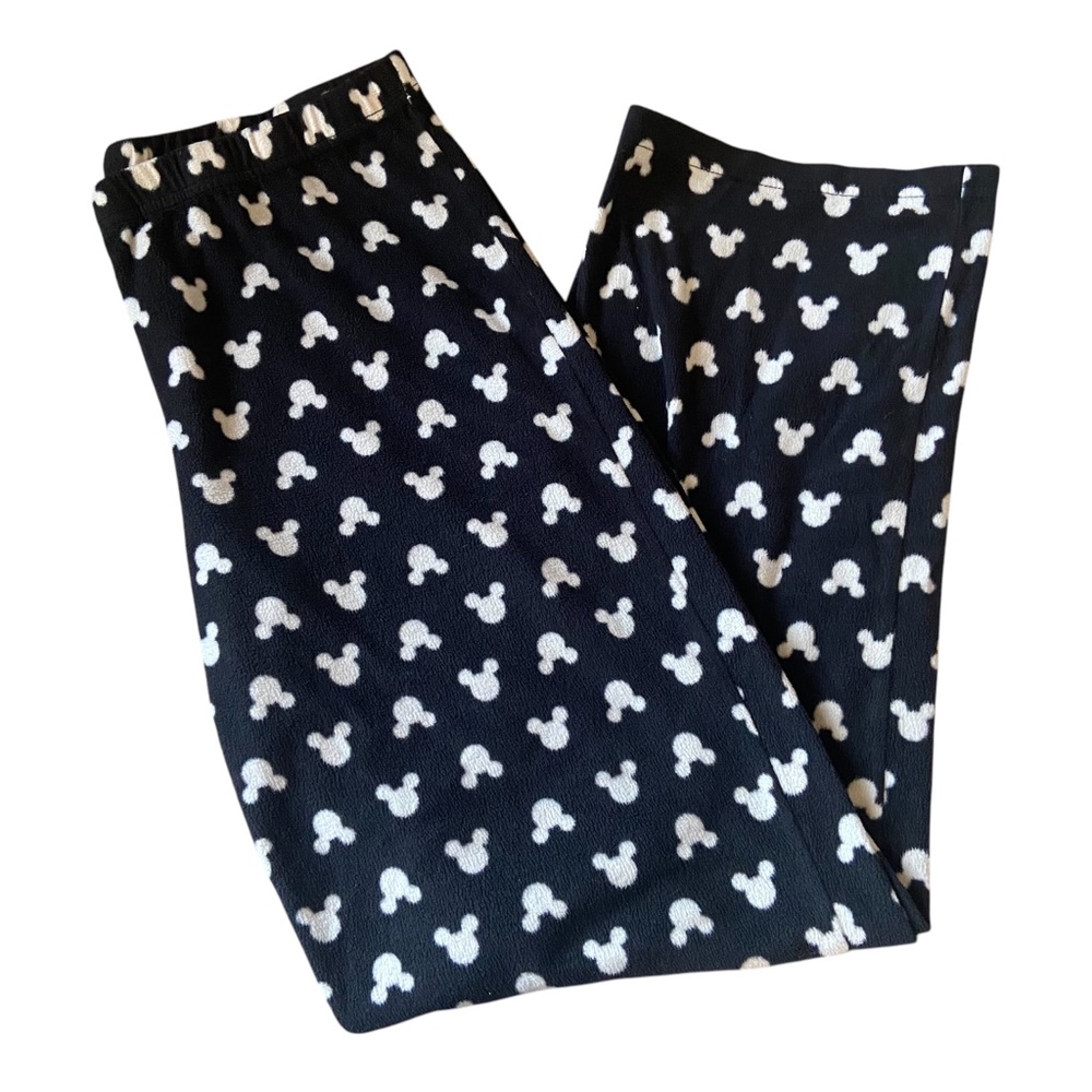 Disney Black and White Mickey Mouse Pajama Pants